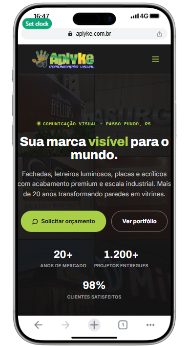 Ecossistema Aplyke — mobile